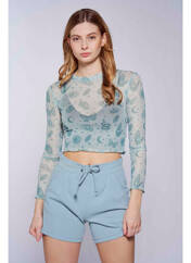 T-shirt vert KAOTIKO pour femme seconde vue