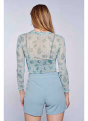 T-shirt vert KAOTIKO pour femme seconde vue