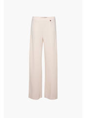 Pantalon flare beige AMELIE & AMELIE pour femme seconde vue