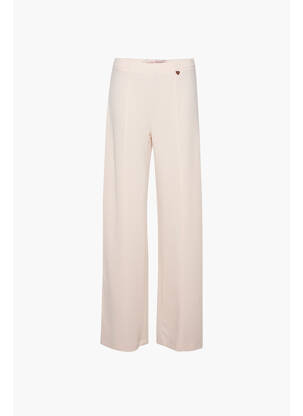 Pantalon flare beige AMELIE & AMELIE pour femme