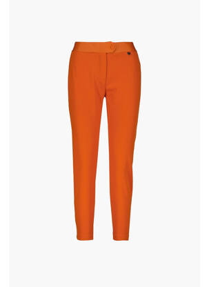 Pantalon chino orange AMELIE & AMELIE pour femme