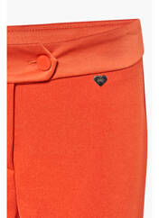 Pantalon chino orange AMELIE & AMELIE pour femme seconde vue