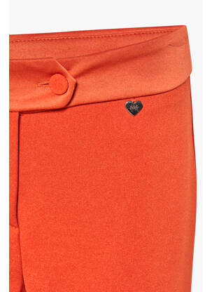 Pantalon chino orange AMELIE & AMELIE femme
