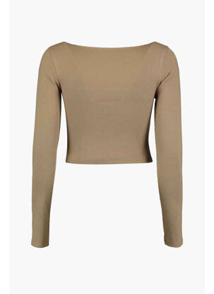 Pull marron HAILYS femme