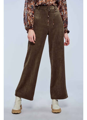 Pantalon flare vert AMELIE & AMELIE femme