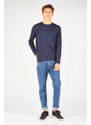 Jeans coupe droite bleu MAC homme