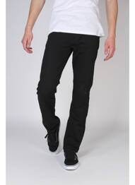 Jeans coupe droite noir MAC homme