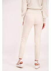 Jeans coupe slim beige AMELIE & AMELIE pour femme seconde vue