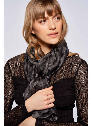 Foulard noir GUESS femme