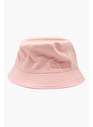 Chapeau rose GUESS femme