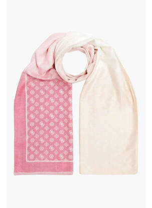 Foulard rose GUESS femme