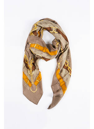 Foulard beige GUESS femme