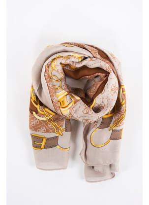 Foulard beige GUESS femme