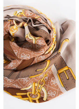 Foulard beige GUESS femme