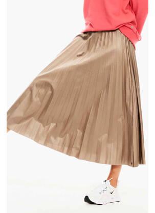 Jupe mi-longue beige GARCIA femme