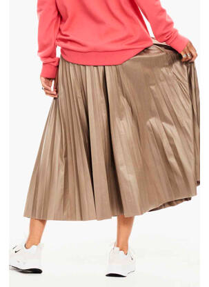 Jupe mi-longue beige GARCIA femme