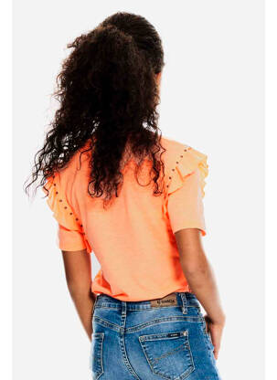 T-shirt orange GARCIA fille