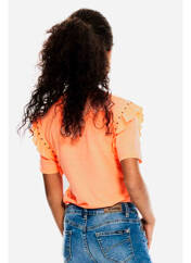 T-shirt orange GARCIA pour fille seconde vue