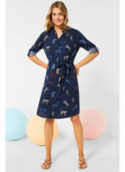 Robe courte bleu CECIL pour femme seconde vue