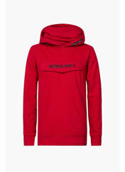 Sweat-shirt à capuche rouge PETROL INDUSTRIES pour garçon seconde vue