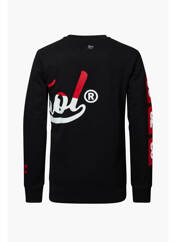 Sweat-shirt noir PETROL INDUSTRIES pour garçon seconde vue