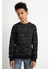 Sweat-shirt noir PETROL INDUSTRIES pour garçon seconde vue