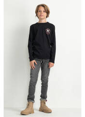 T-shirt noir PETROL INDUSTRIES pour garçon seconde vue