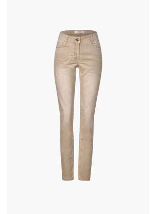 Pantalon slim beige CECIL femme