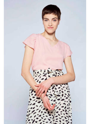 Chemisier rose BELLITA pour femme