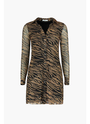 Robe courte beige HAILYS femme