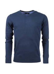 Pull bleu BRUCE & BUTLER  pour homme seconde vue