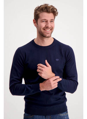 Pull bleu BRUCE & BUTLER  pour homme