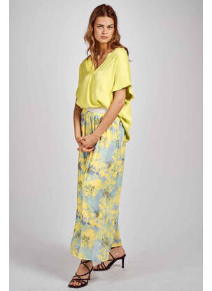 Chemisier jaune BELLITA femme