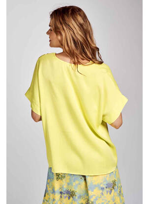 Chemisier jaune BELLITA femme