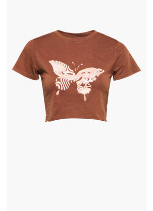 T-shirt marron DAISY STREET femme