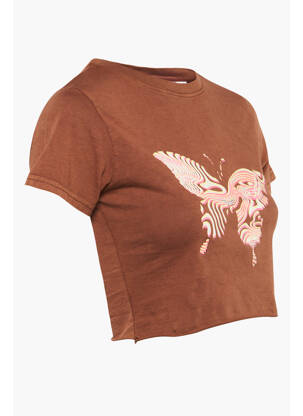 T-shirt marron DAISY STREET femme