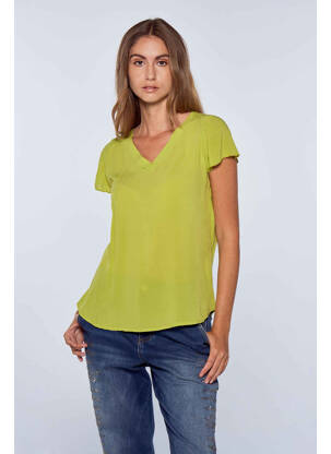 Chemisier jaune BELLITA femme