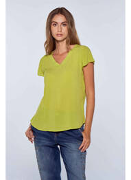 Chemisier jaune BELLITA femme