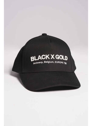 Casquette noir BLACK AND GOLD homme