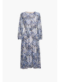 Robe longue bleu ZABAIONE femme