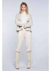 Gilet manches longues blanc ZABAIONE pour femme seconde vue