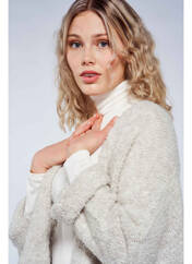 Gilet manches longues blanc ZABAIONE pour femme seconde vue