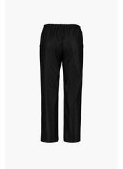 Pantalon droit noir ZABAIONE pour femme seconde vue