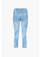 Pantalon slim bleu ZABAIONE pour femme seconde vue