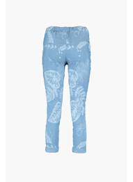 Pantalon slim bleu ZABAIONE femme