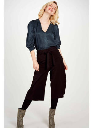 Pantalon chino noir IKKS femme