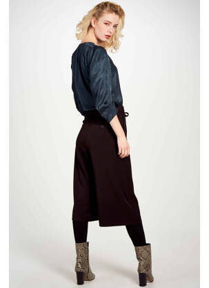 Pantalon chino noir IKKS femme