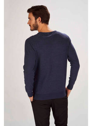 Pull bleu BRUCE & BUTLER  homme