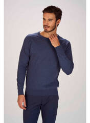 Pull bleu BRUCE & BUTLER  pour homme seconde vue