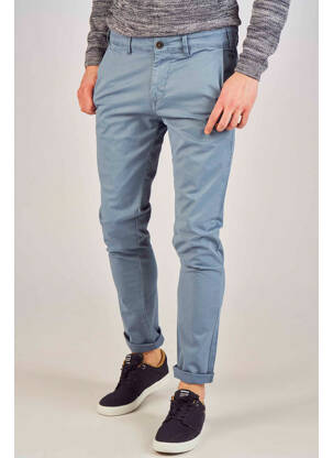 Pantalon chino bleu BRUCE & BUTLER  homme